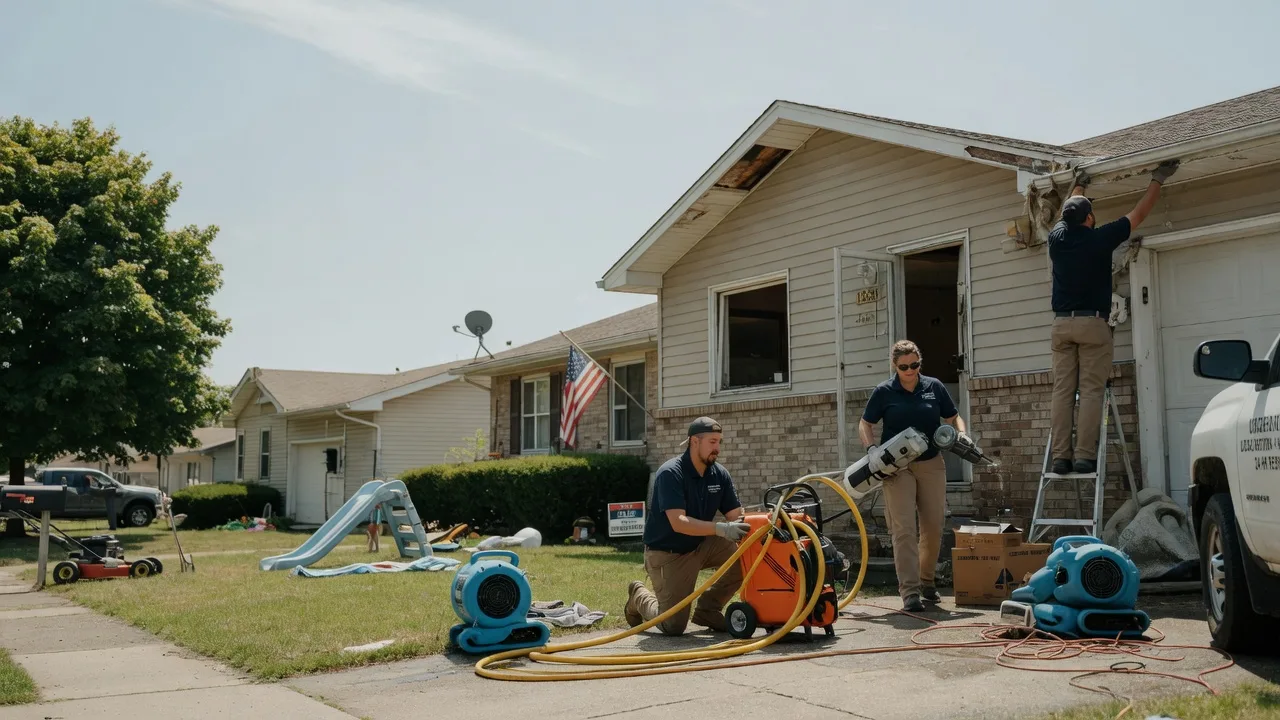 Water Damage Restoration in Idaville, IN near me